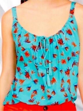Cabi Tassel Palm Tank Top